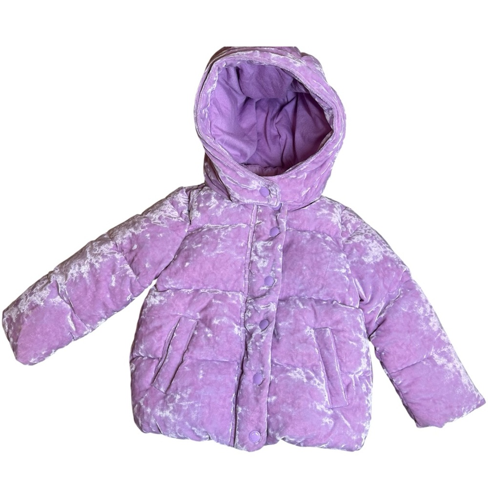 GAP Kids Purple Puffer Jacket